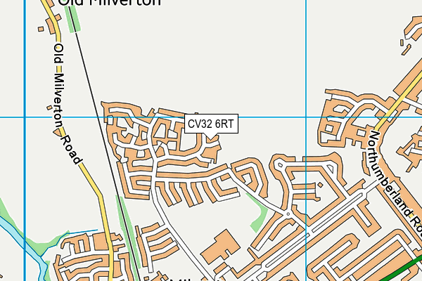 CV32 6RT map - OS VectorMap District (Ordnance Survey)
