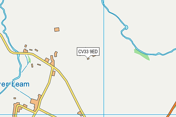 CV33 9ED map - OS VectorMap District (Ordnance Survey)