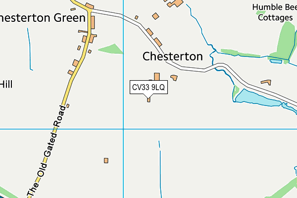CV33 9LQ map - OS VectorMap District (Ordnance Survey)