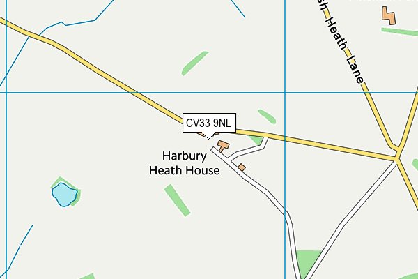 CV33 9NL map - OS VectorMap District (Ordnance Survey)