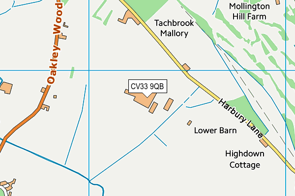 Map of SQUAB STORAGE EVESHAM LIMITED at district scale