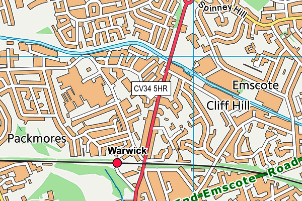 Map of CLOCKS IN A NUTSHELL LTD at district scale