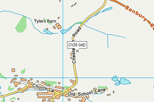 Lighthorne Sports Ground map (CV35 0AD) - OS VectorMap District (Ordnance Survey)