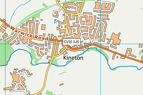 Map of KINETON CHIPPY LIMITED at district scale