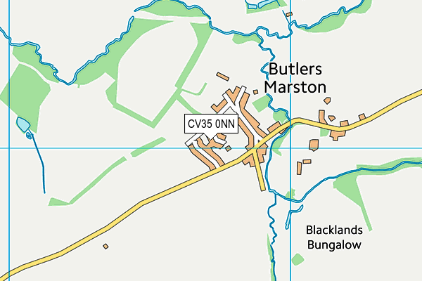 CV35 0NN map - OS VectorMap District (Ordnance Survey)