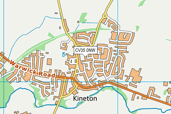 CV35 0NW map - OS VectorMap District (Ordnance Survey)