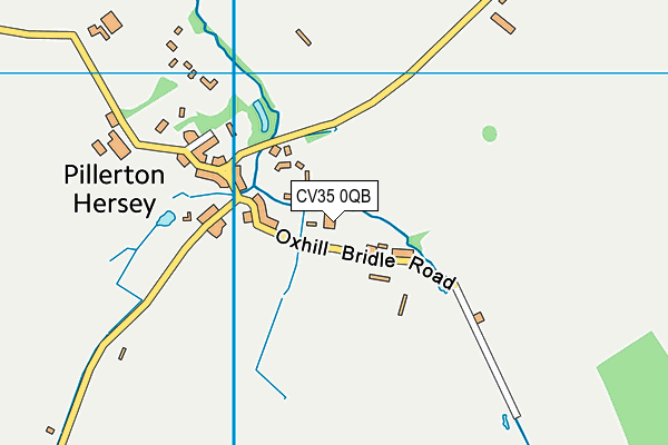 CV35 0QB map - OS VectorMap District (Ordnance Survey)