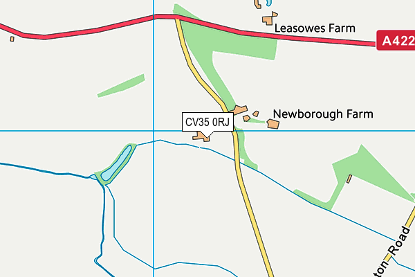 CV35 0RJ map - OS VectorMap District (Ordnance Survey)