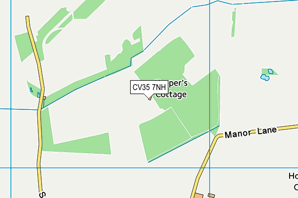 CV35 7NH map - OS VectorMap District (Ordnance Survey)