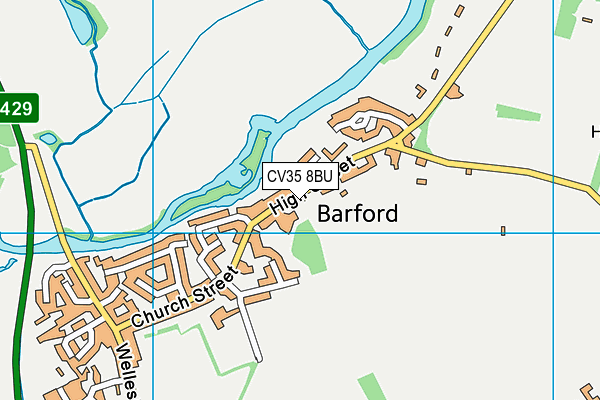 Map of BARFORD BUSINESS SERVICES LTD at district scale