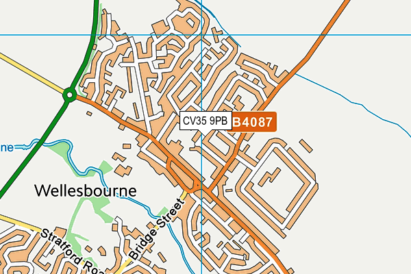 Map of THE FAT PIG COMPANY (WARWICKSHIRE) LTD at district scale