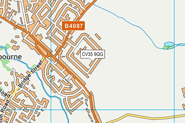 Wellesbourne CofE Primary School map (CV35 9QG) - OS VectorMap District (Ordnance Survey)