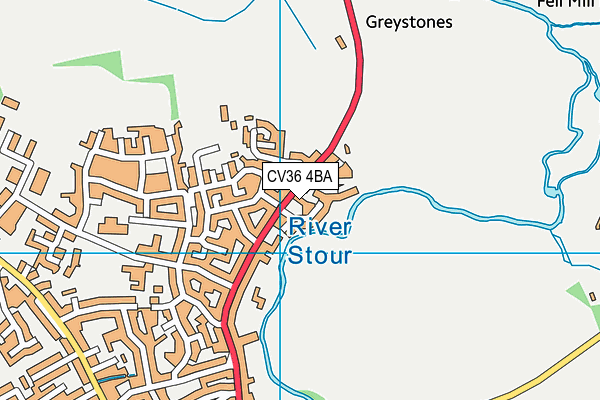 Map of STILTONMOULD LIMITED at district scale