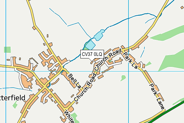 CV37 0LQ map - OS VectorMap District (Ordnance Survey)