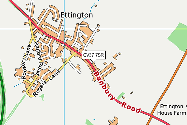 Map of THE CHEQUERS INN (GASTROPUB) LTD at district scale