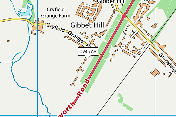 Map of A & M BANNERBROOK LTD at district scale