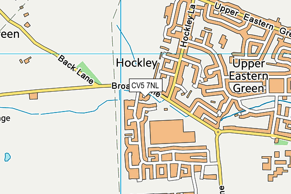 Massey Ferguson Social Club map (CV5 7NL) - OS VectorMap District (Ordnance Survey)