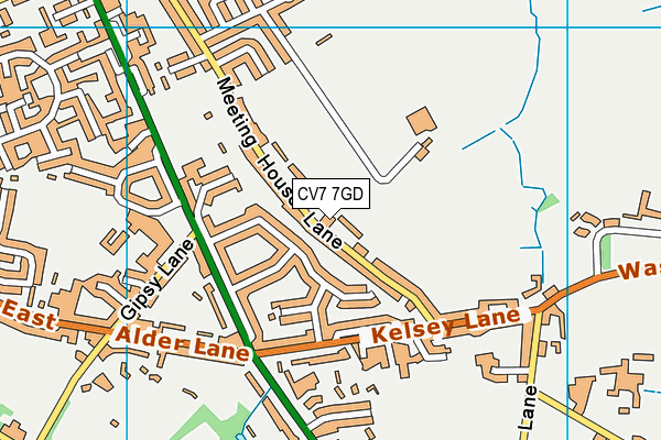 Map of FLUFFY-DICE (SOLIHULL) LIMITED at district scale
