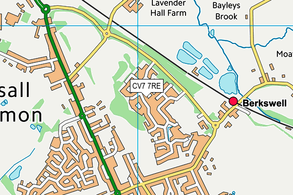 Map of INSPIRED BODY LTD at district scale