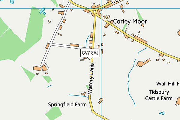 Map of CURLEY PROPERTY DEVELOPMENTS LTD at district scale