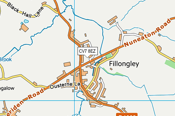 Map of Z WALKER SERVICES LTD at district scale