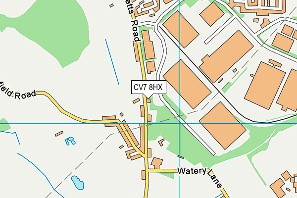 Map of DAVIES ENVIRONMENTAL SERVICES COVENTRY LIMITED at district scale