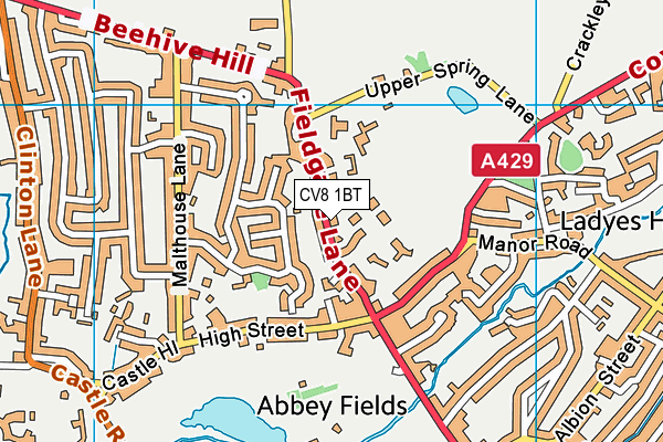 Map of ROKEWOOD HOUSE LIMITED at district scale