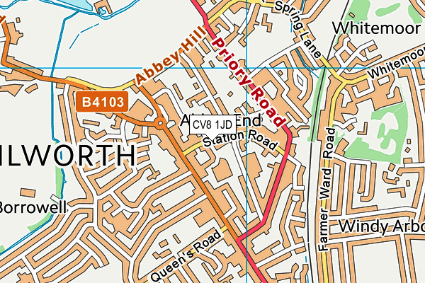 Map of PEMBRIDGE CAPITAL INVESTMENTS LTD at district scale