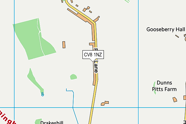 Map of WOOD FAMILY SERVICES LTD at district scale