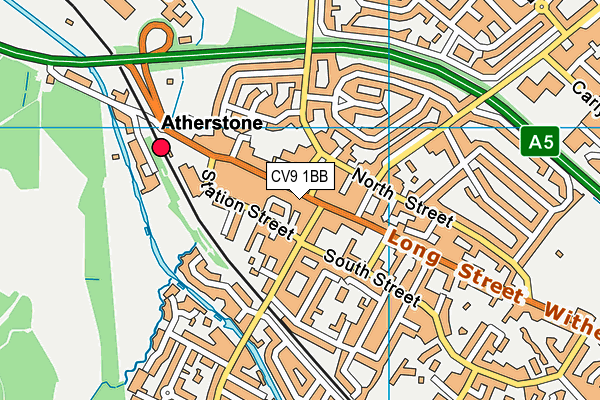 Map of L S CARTER ATHERSTONE LIMITED at district scale