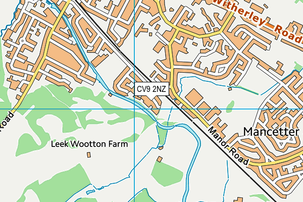 Map of FORDEVANS LTD at district scale