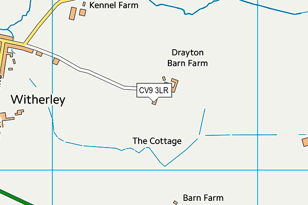 CV9 3LR map - OS VectorMap District (Ordnance Survey)