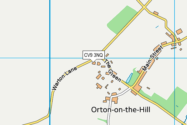 CV9 3NQ map - OS VectorMap District (Ordnance Survey)