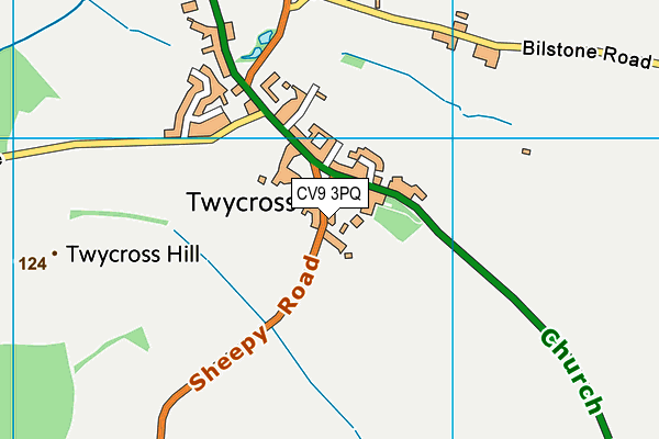 Twycross House Pre-Preparatory School map (CV9 3PQ) - OS VectorMap District (Ordnance Survey)