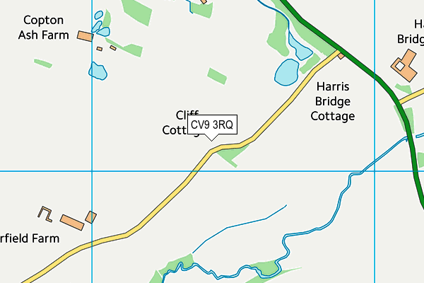 CV9 3RQ map - OS VectorMap District (Ordnance Survey)