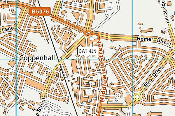 Map of PESTGUARD NORTH WEST CHESHIRE LIMITED at district scale