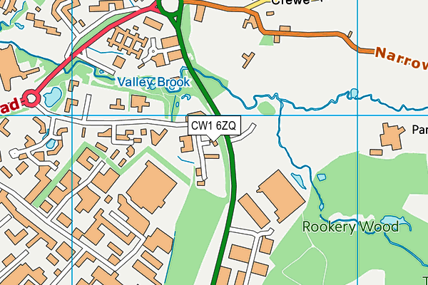 Map of MC COLLEGE ALUMNI UK LTD at district scale