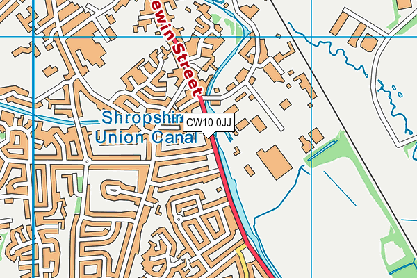 Map of KINGS LOCK BOATYARD LIMITED at district scale
