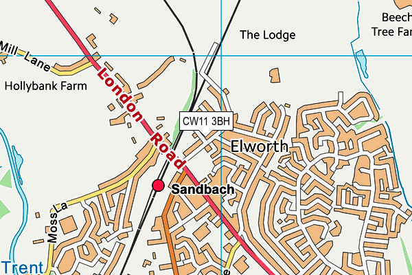 Map of HOWARTH HR LIMITED at district scale