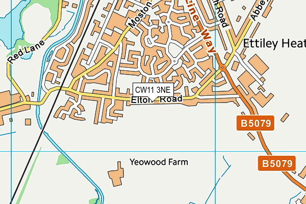 Map of VICTORIAN STEAM CRUISES LTD at district scale