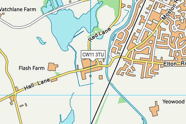 Map of HENBURY ENGINEERING LIMITED at district scale