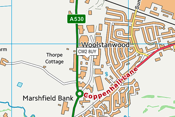 Map of KINDERTONS LIMITED at district scale