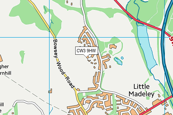 Map of SANDY LANE HOMES LIMITED at district scale