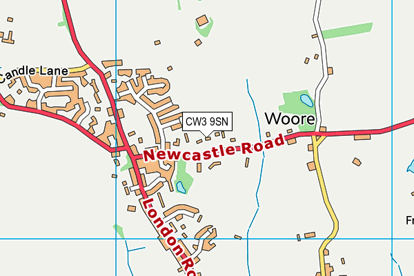 Map of RADWOOD DEVELOPMENTS LIMITED at district scale