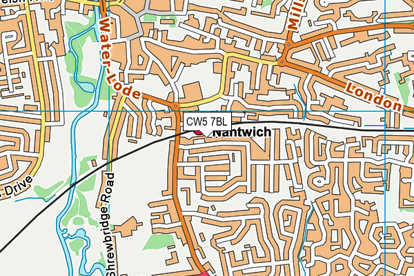 Map of STATION VIEW NANTWICH LIMITED at district scale