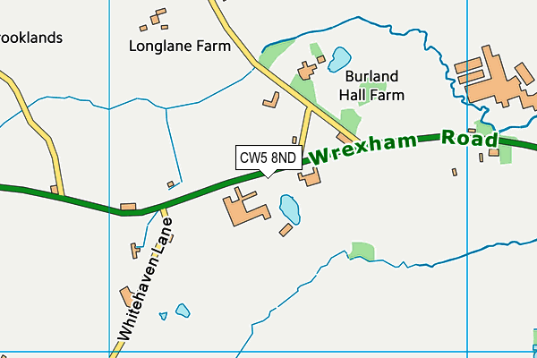 CW5 8ND map - OS VectorMap District (Ordnance Survey)