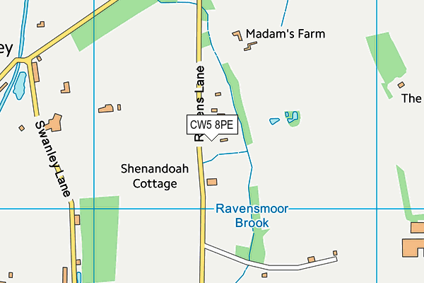 Map of PLOVERDALE LIMITED at district scale