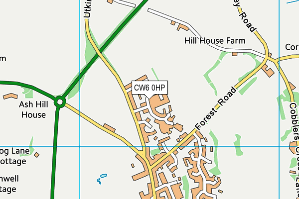 Map of EDDISBURY HOMES LTD at district scale