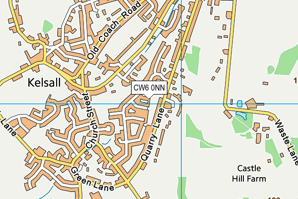 CW6 0NN map - OS VectorMap District (Ordnance Survey)