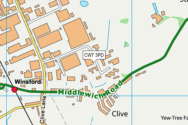 Map of COTTERILL DEVELOPMENTS LIMITED at district scale